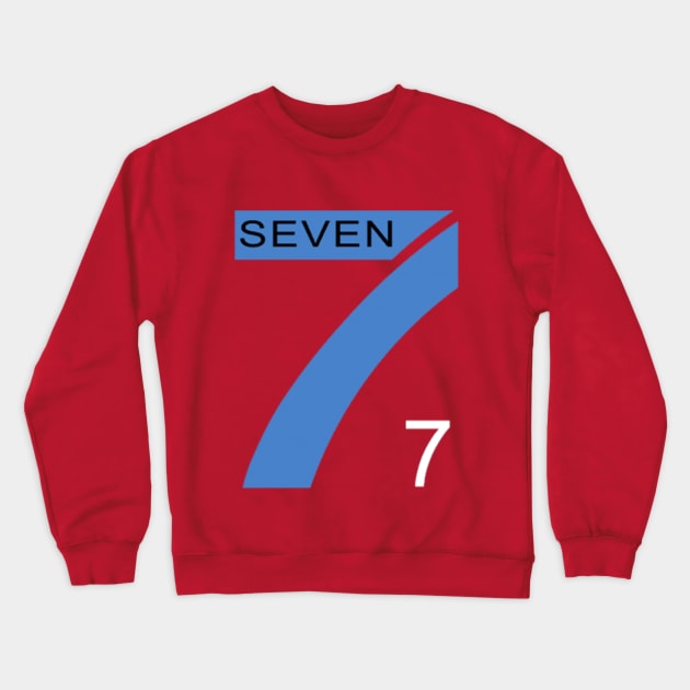 Seven Fighters Crewneck Sweatshirt by Kiroiharu